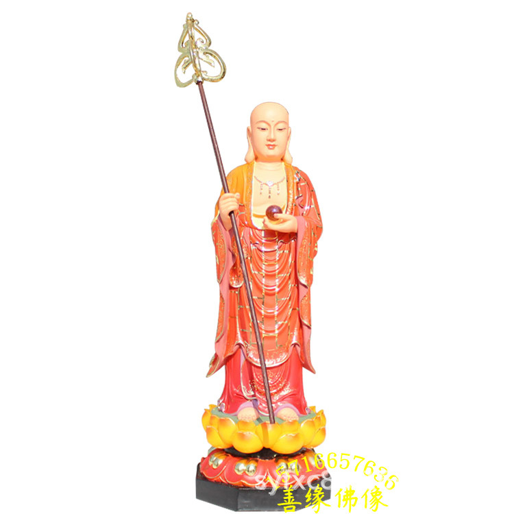 普庵祖师地藏王佛像寺庙供奉大型佛像河南善缘佛像厂直销